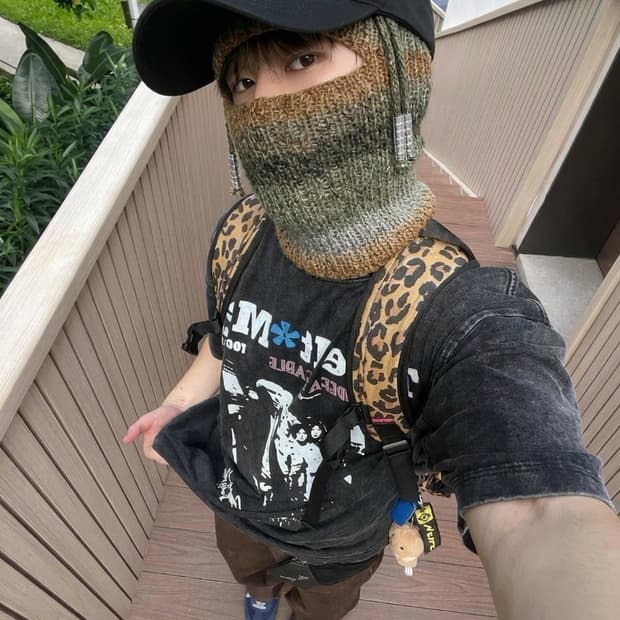 OODE CO 바라클라바 카모컬러