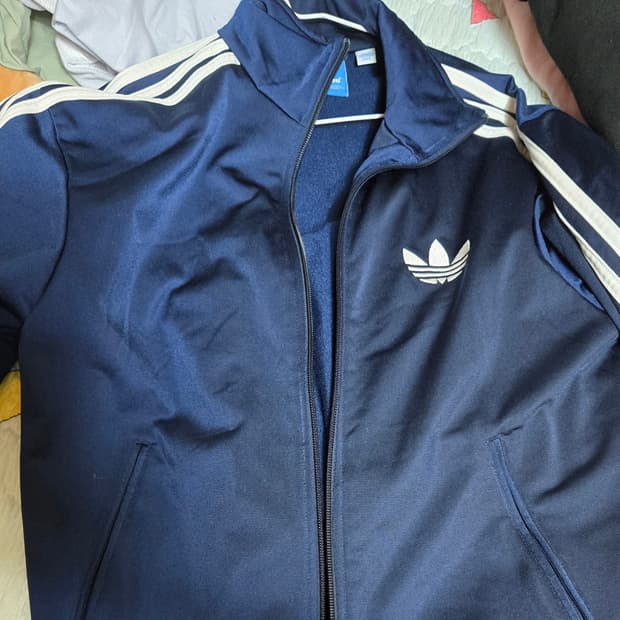 아디다스 구파이어버드 져지 트랙탑 85 네이비