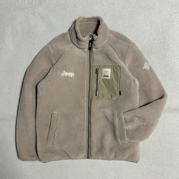 지프 키즈 클래식 플리스 집업