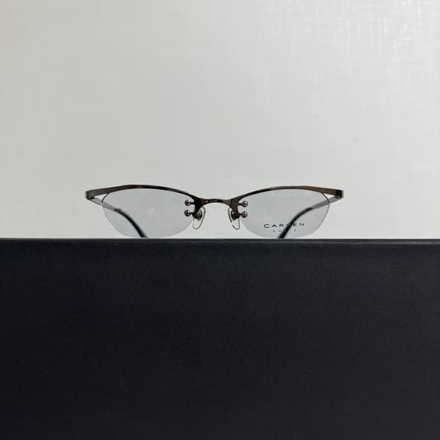 까르뱅 CARVEN 반무테 안경 54口22 135