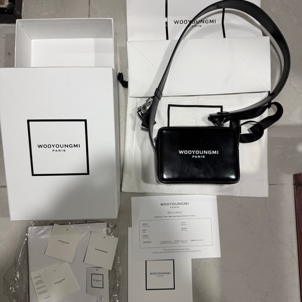 [당일출고,풀박스] 우영미 스퀘어 미니백 크로스백