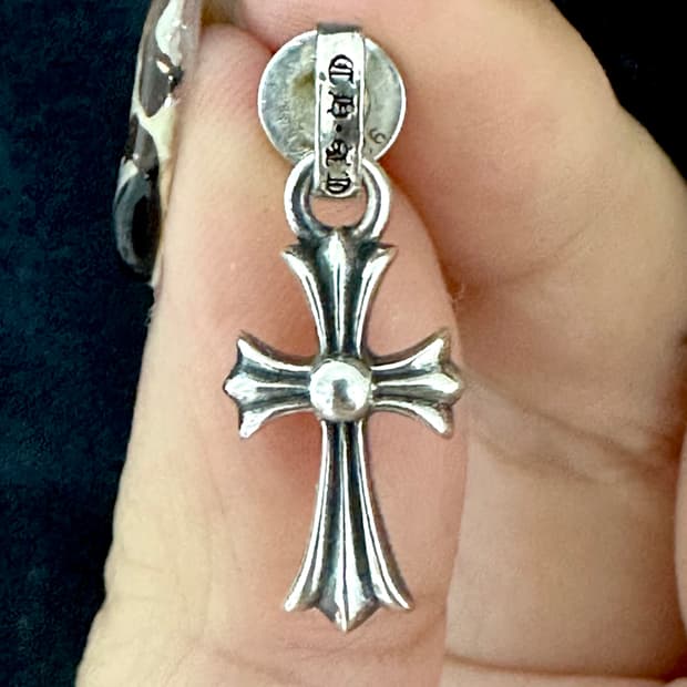 크롬하츠 CH크로스 드롭 이어링(925실버)