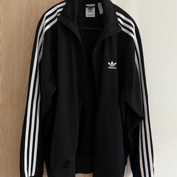 아디다스 파이어버드 트랙탑 져지 블랙