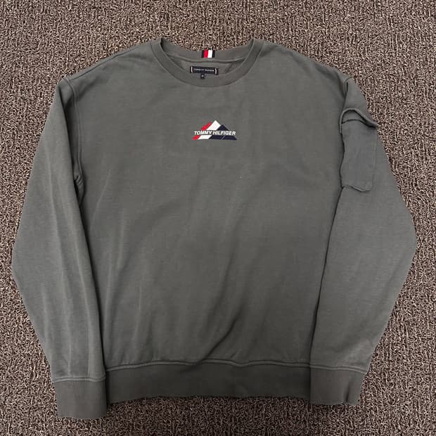 타미힐피거 기모 맨투맨 L