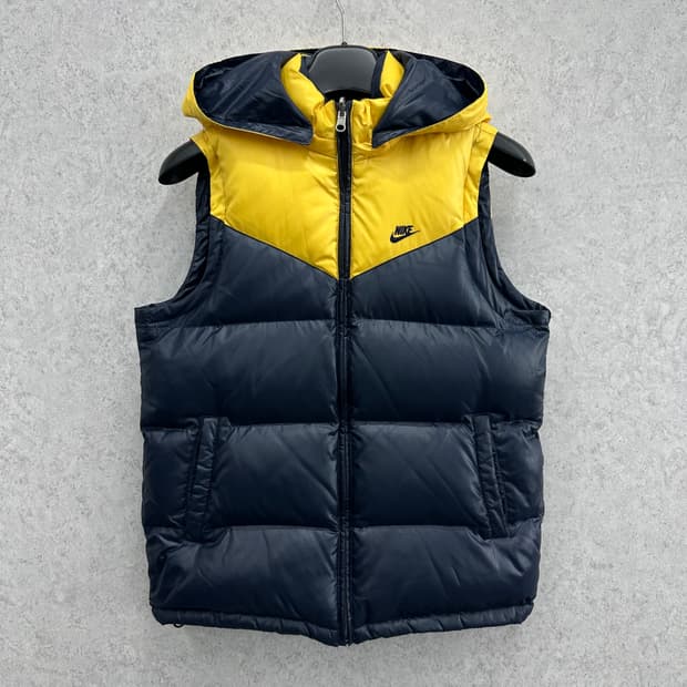 95 나이키 여자 덕다운 양면 리버서블 패딩조끼