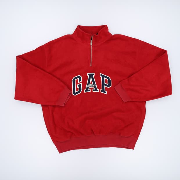 XL 갭 반집업 후리스 0209H1