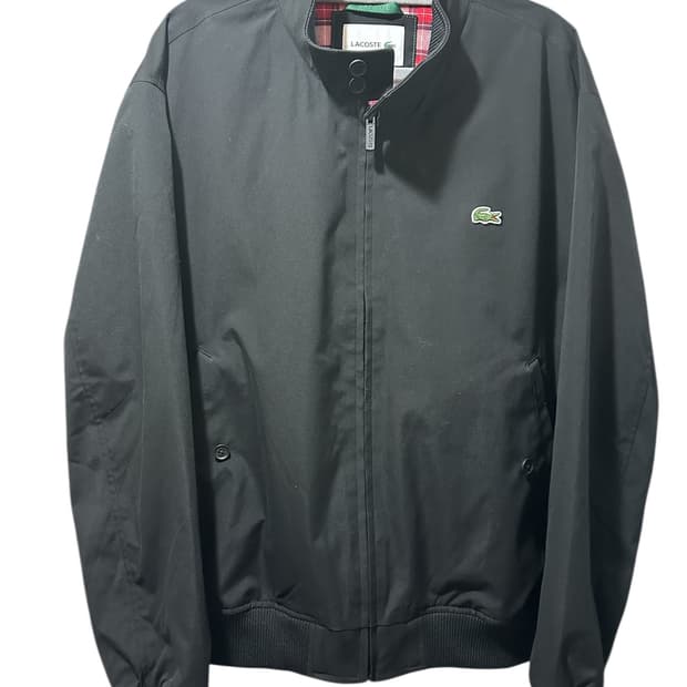 라코스테 해링턴 점퍼 블랙 52사이즈