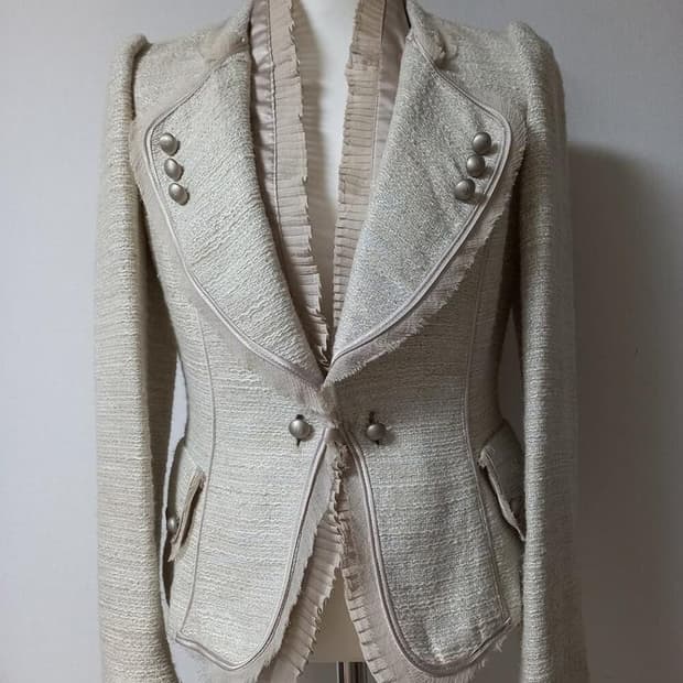 잇미샤 트위드 자켓