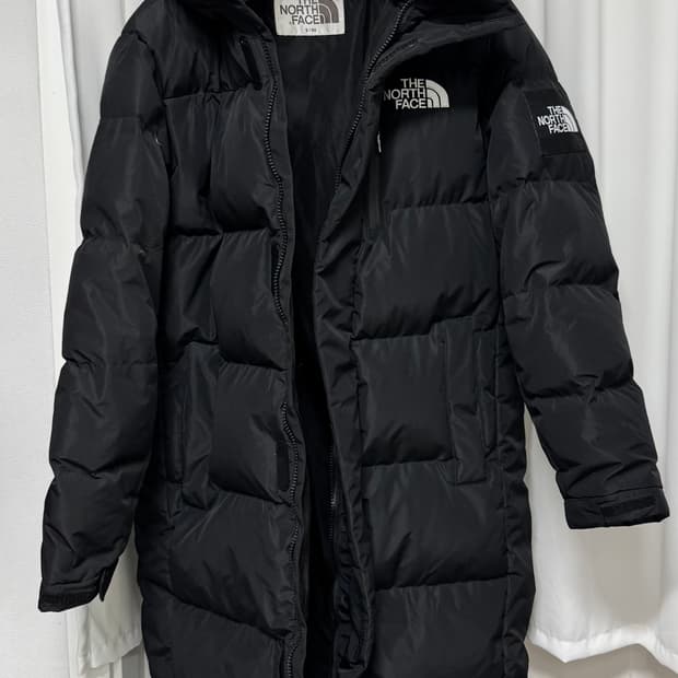 노스페이스 구스다운 롱패딩