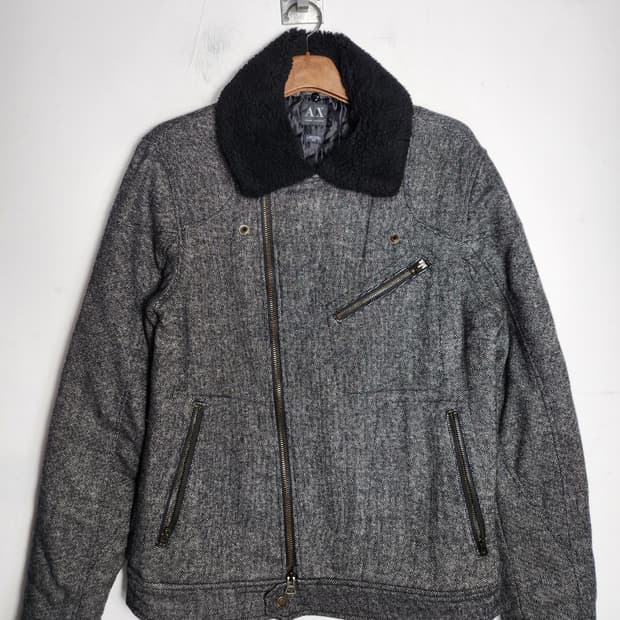 아르마니 익스체인지 바이커자켓