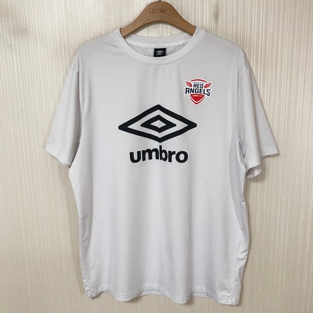 WK리그 엄브로 인천 현대제철 레드엔젤스 선수실착 트레이닝셔츠 2XL