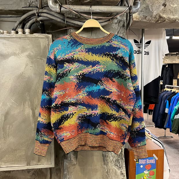 빈티지 패턴 니트 #csz2875