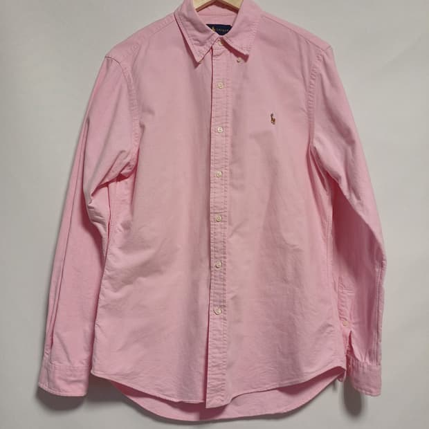 랄프로렌 핑크 옥스포드 셔츠 M / 봄셔츠 / 남녀공용