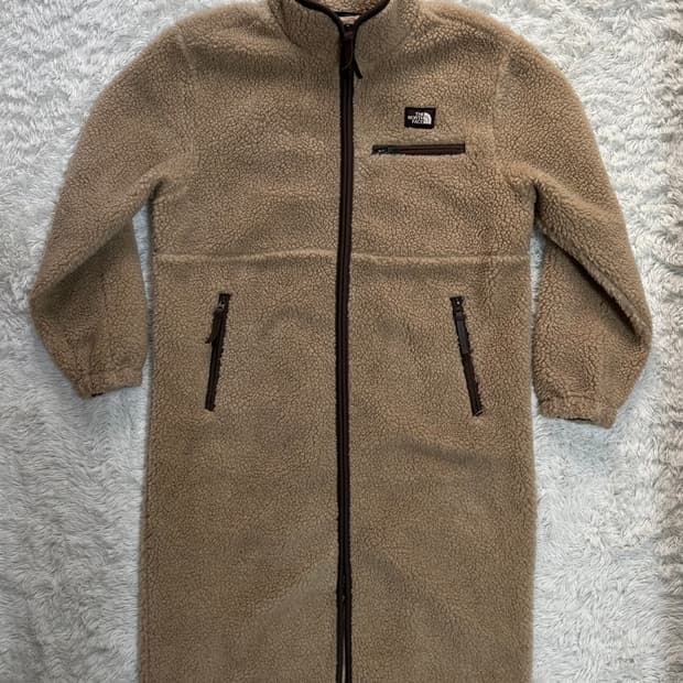 노스페이스 롱 플리스 코트 XS(85)