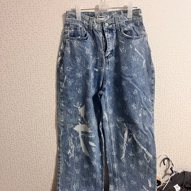 네스티 팬시클럽 쿠로미 청바지 데님팬츠