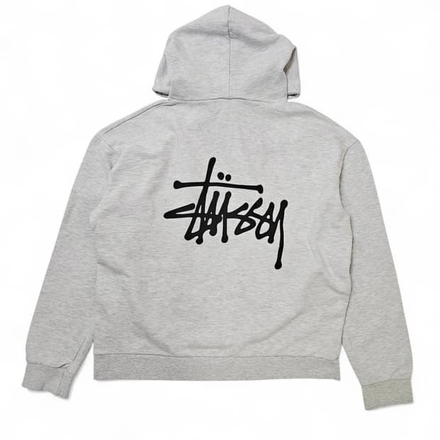 스투시 베이직 후드티 L