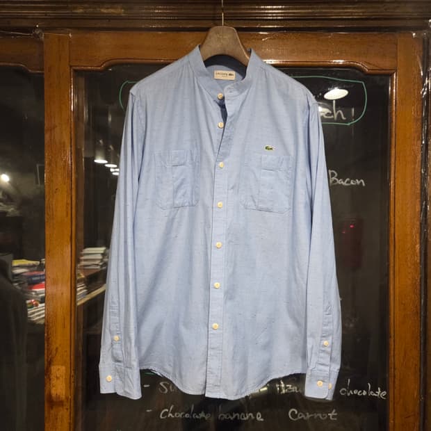 라코스테 헨리넥 셔츠