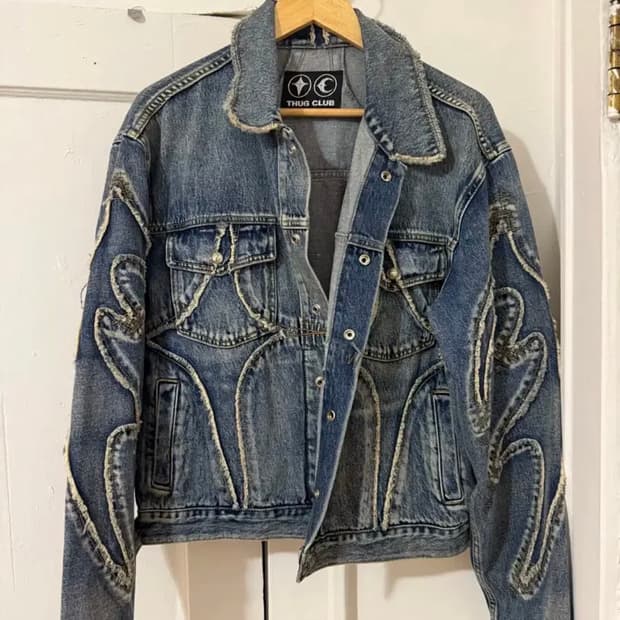 떠그클럽 트라이벌 데님 자켓  [3]