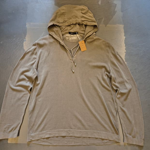 00s Zegna sport 후드 니트