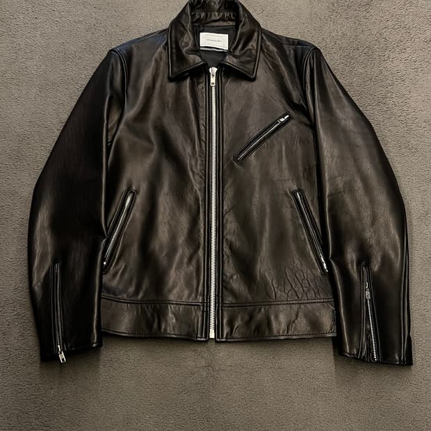 비바스튜디오 싱글 라이더 레더 자켓 처분 
