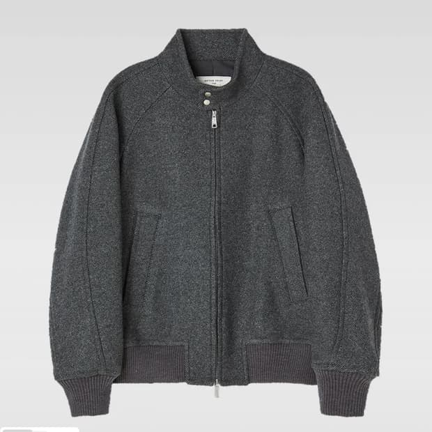 에프터프레이 해링턴 블루종 차콜(그레이) 라지 L