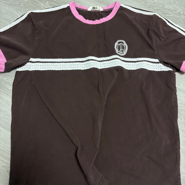 문선 레이스 반팔 s