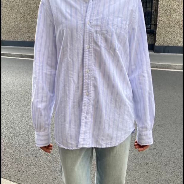 브랜디 멜빌 스트라이프 셔츠