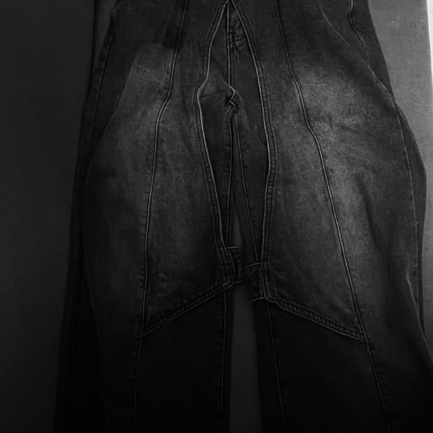 빈세앙 흑청 데님