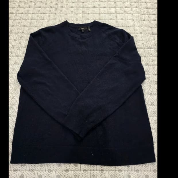 띠어리 남성 니트 L 네이비