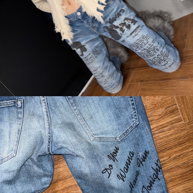 히스테릭 글래머 데님 