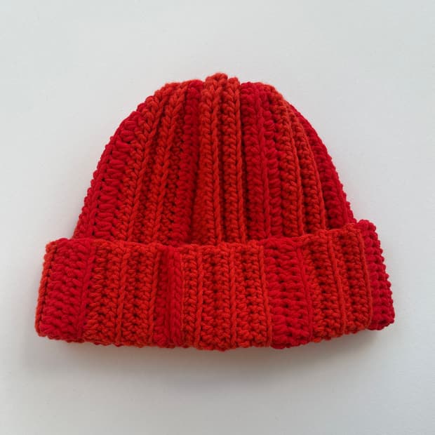 HANDMADE KINT CAP (red) (#004)