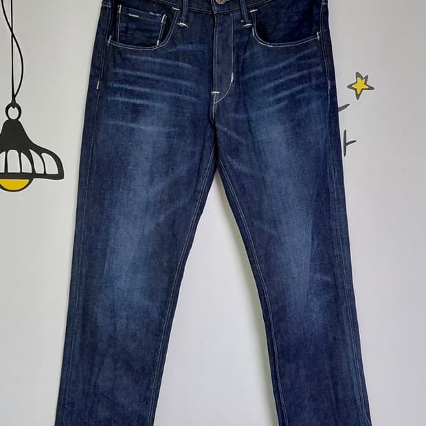 Levi's 511 블랙탭 슬림핏 딥인디고 데님 팬츠 (W32 L32)