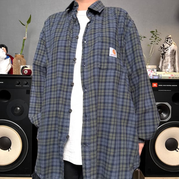 칼하트 체크셔츠