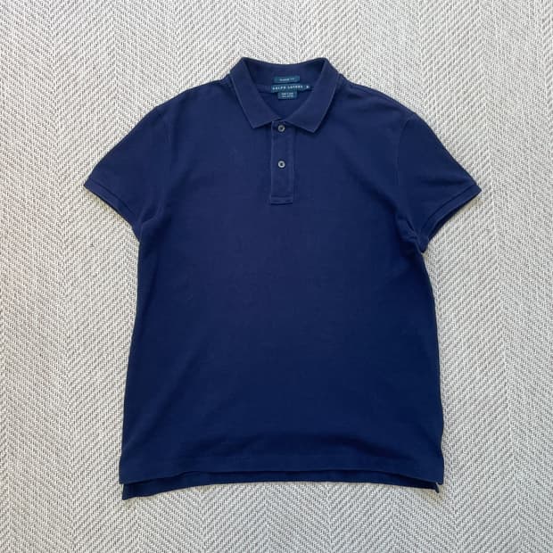 폴로랄프로렌 네이비 카라 티셔츠 