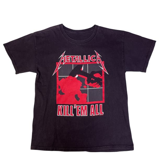빈티지 00s 메탈리카 1집 KILL EM ALL 그래픽 티셔츠 L