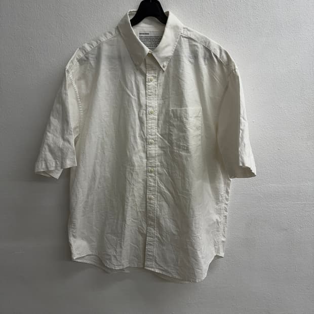 유니폼브릿지 반팔 셔츠 화이트 L