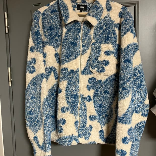 스투시 페이즐리 자켓 