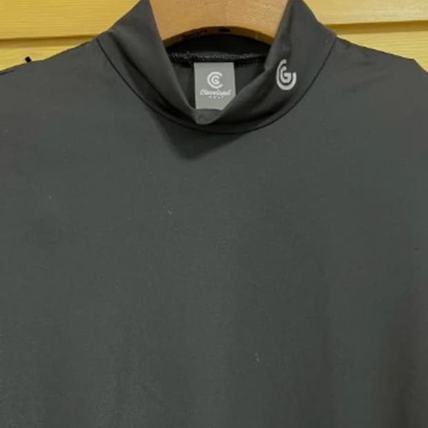 클리브랜드 여성 기능성 하프터틀넥 이너티셔츠 골프티셔츠 S