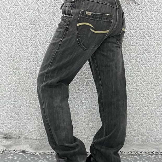 리바이스 시그니처 빈티지 데미지 워싱 데님팬츠 32인치 C10525