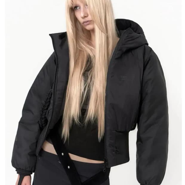 오호스 OJOS padded jacket 리버시블 패딩