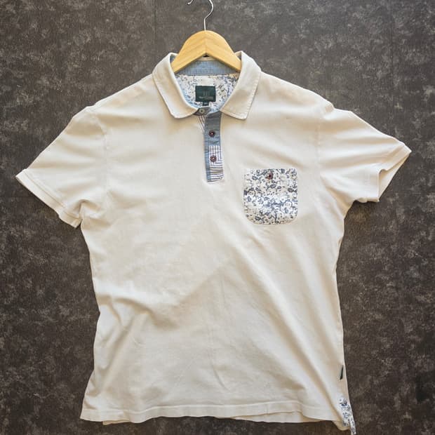 #헨리코튼 남성용 반팔 카라 티셔츠 - 105