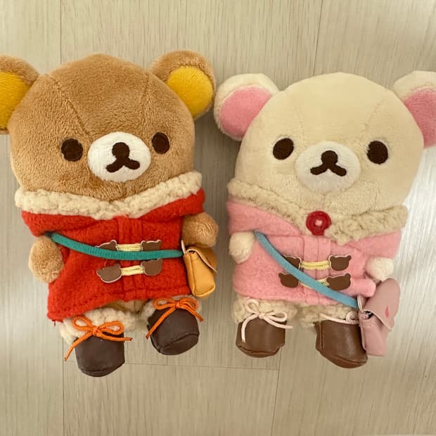 산엑스 레어 한정 리락쿠마 코리락쿠마 9주년 한정 더플코트