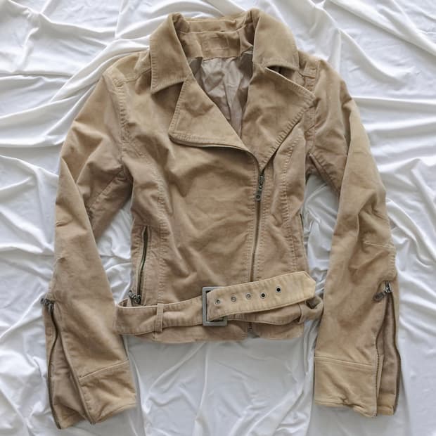 Y2k Vintage 사선 지퍼 자켓