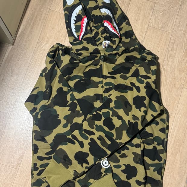 베이프 후드집업 L