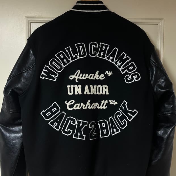 Carhartt WIP X Awake NY 바시티 자켓