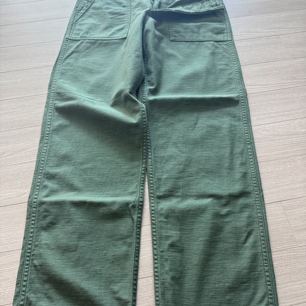 orslow 오어슬로우 퍼티그 레귤러핏 2사이즈 노수선