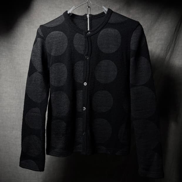 COMME des GARÇONS Dot Back Zip Cadigan