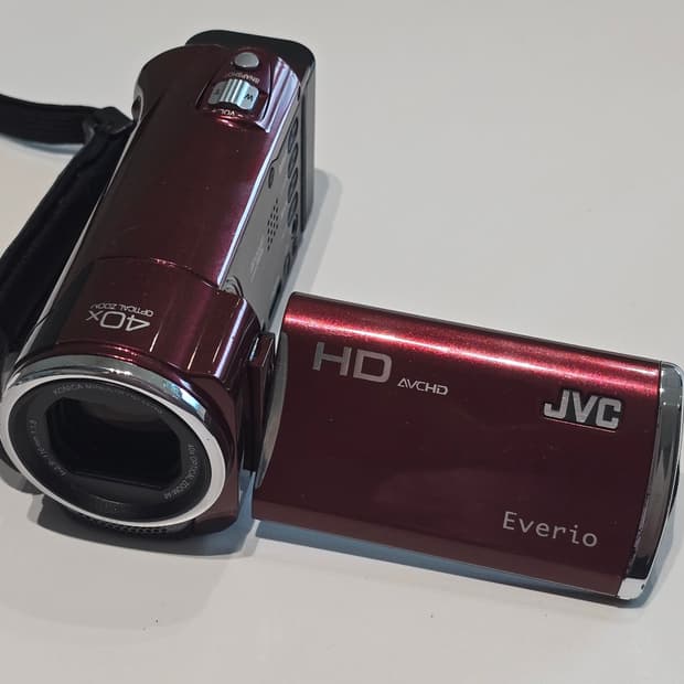 A급 빈티지 디카 카리나 캠코더 JVC   GZ-HM460/작례 있음
