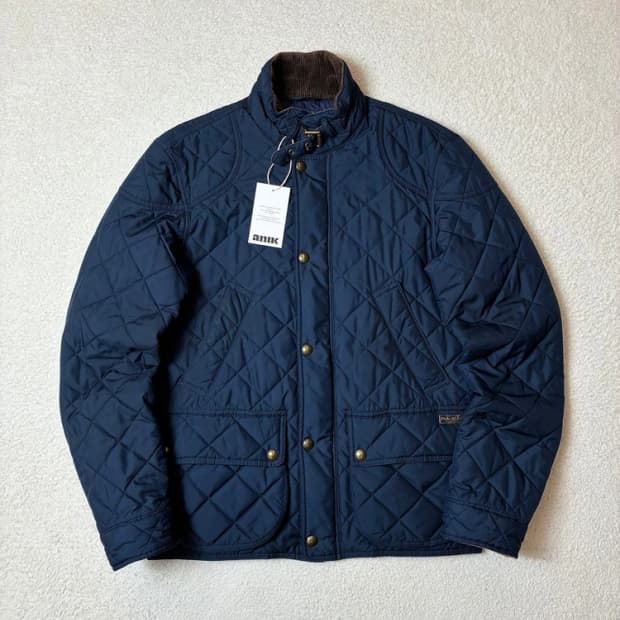 폴로 랄프로렌 넥 벨티드 코듀로이 카라 헌팅 자켓 PN6518