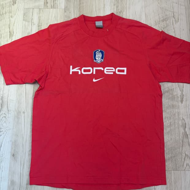 [XL] 00s 나이키 코리아 축구 국가대표 반팔티